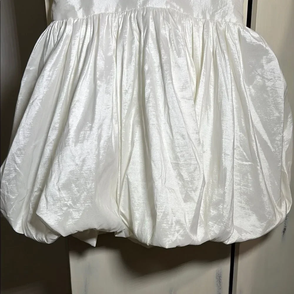 Elegant White Women's Dress from The Vintage Shop Small Formal Wedding Party NWT - Picture 3 of 11